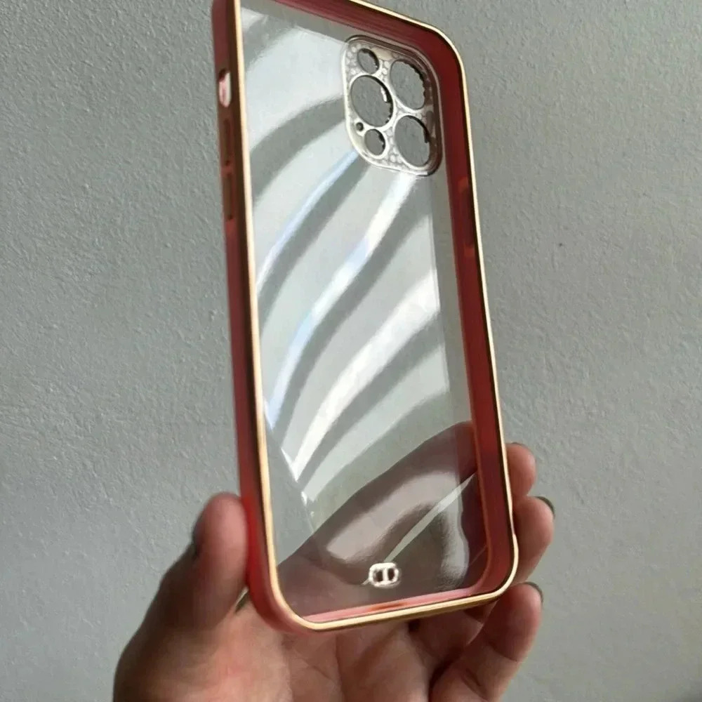 Crystal Bling iPhone 12 Pro Max Case – Rose Gold Edge - Picture 4 of 6